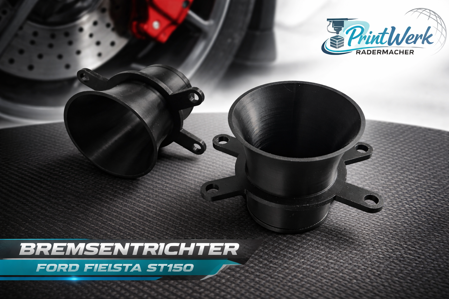 Ford Fiesta ST150 Bremsentrichter