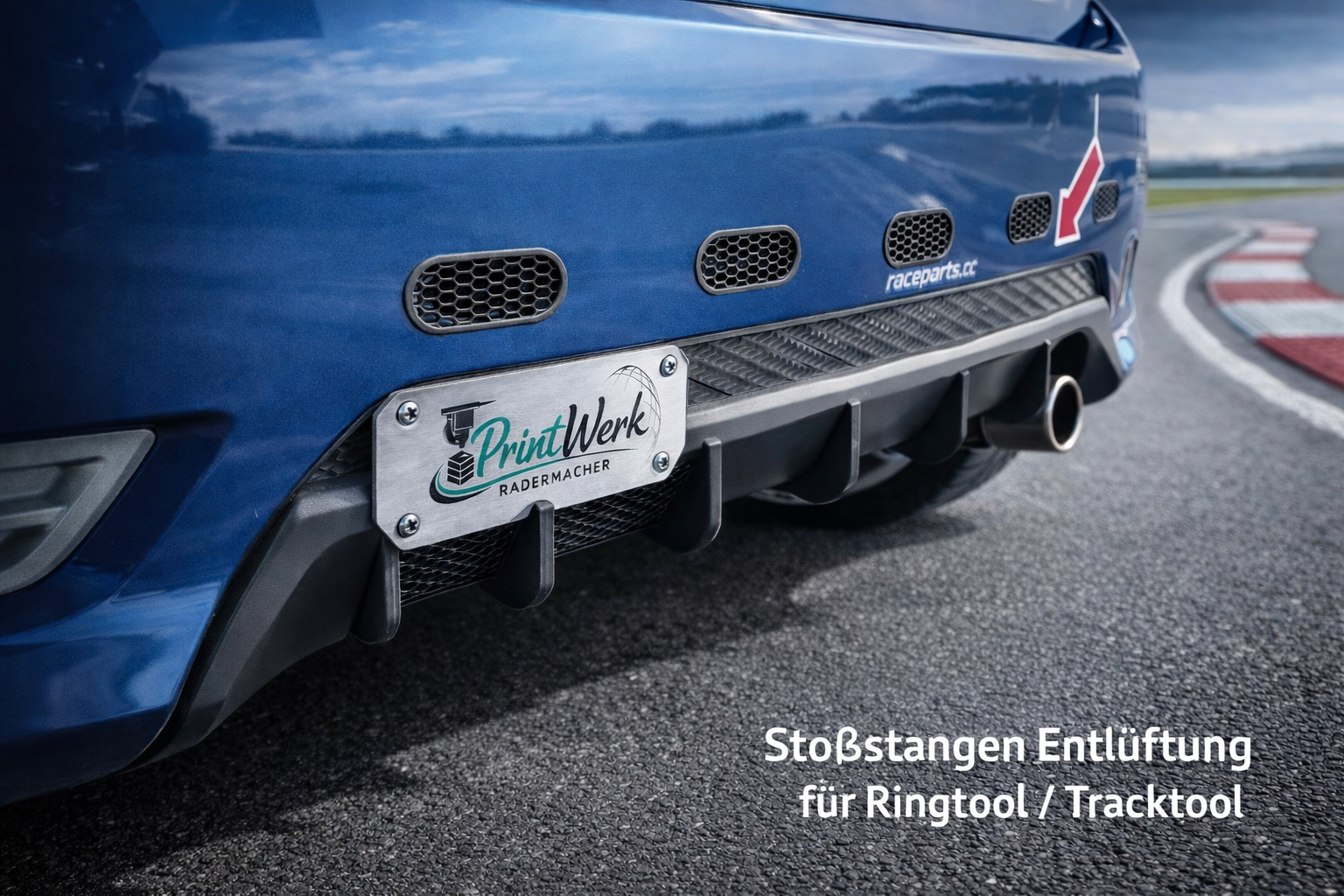 Stoßstangen Entlüftung