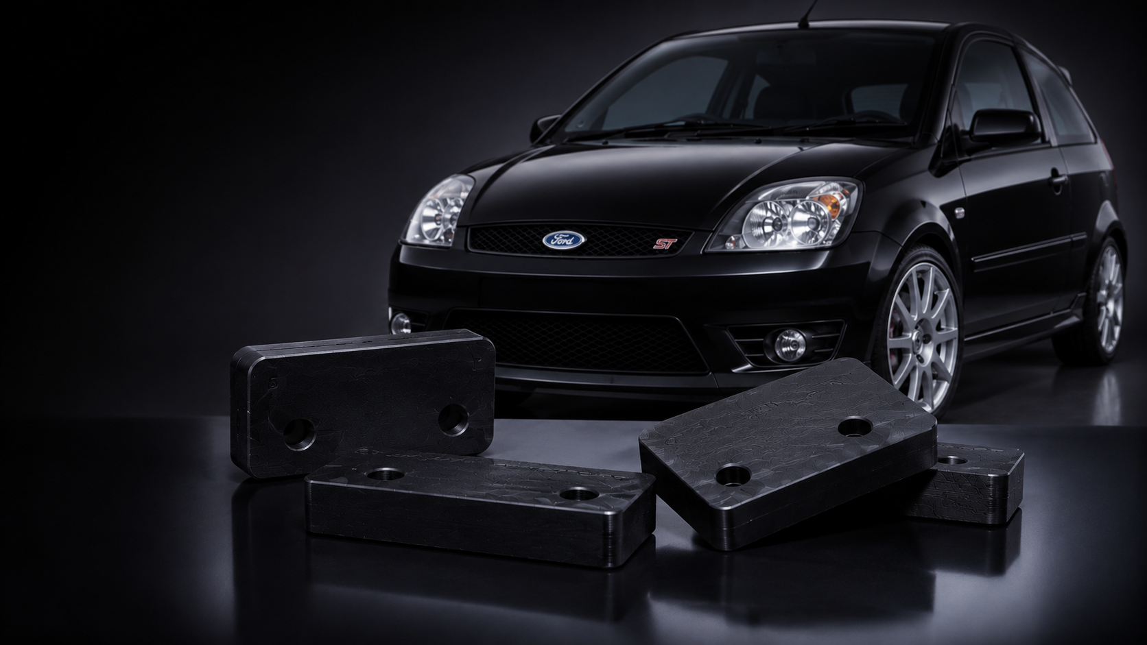 Ford Fiesta ST150 Motorhauben Erhöhung / Entlüftung